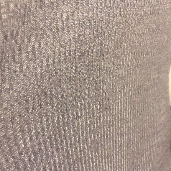 Whitney Eve Dress Women 4 Gray Metallic Mini Halter Festival Trapeze Tent New - Picture 7 of 10